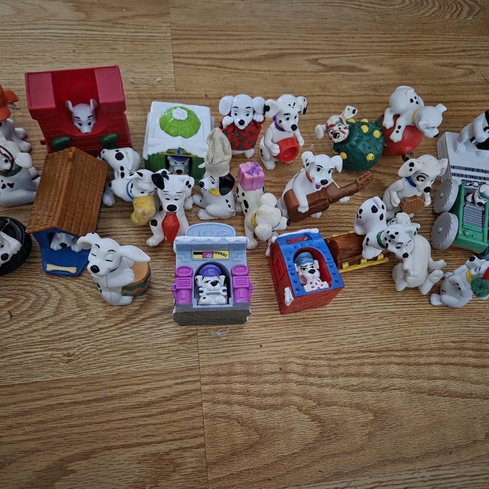 Vintage Mcdonalds Dalmatian Figurine Collection